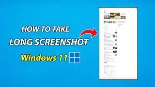 How to take scrolling screenshot in windows 11 chrome