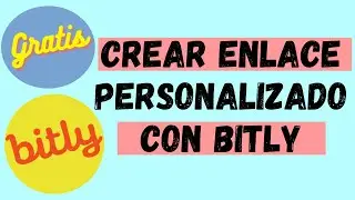 Como crear enlace personalizado con bitly [ crear link personalizado para tus redes sociales gratis]