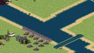 Red Alert 2 | Yuri's Revenge | 7 vs 1- Extreme beta ai - random - he who dares win
