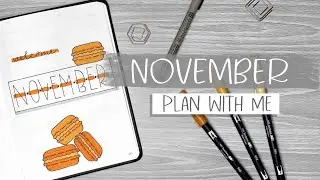 PLAN WITH ME || November 2019 Bullet Journal Setup