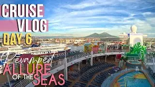 ВИДЕОБЛОГ О КРУИЗЕ: День 6 - Перекус на борту обновленного лайнера Allure of the Seas // Royal Ca...