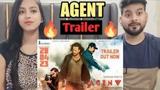 AGENT Trailer Reaction | Akhil Akkineni | Mammootty | Surender Reddy | Anil Sunkara