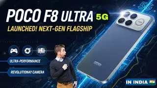 POCO F8 Ultra🔥5G unboxing & test - A Very UNIQUE phone😱