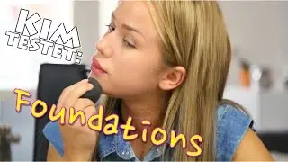KIM TESTET: FOUNDATIONS | KIM GLOSS