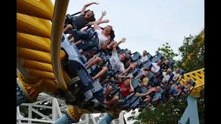 SkyRush Off-Ride POV 2025 Hershey Park (No Copyright)