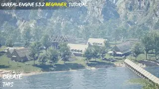 Unreal Engine 5.3.2 Tutorial: Designing a Medieval Environment in 90 Minutes | Asset & Techniques