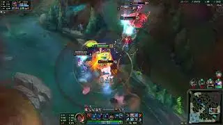 Highlight #League of Legends - Tanky #Swain #lol Trible 1v3