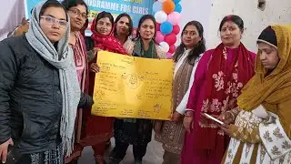 Adolescent Program for Girls 🤟One day training🙏 Motihari MJK Inter College 🏫