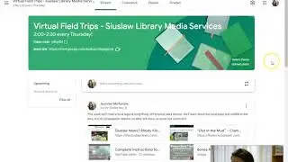 Join Siuslaw Virtual Field Trip Google Classroom