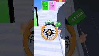 Bugatti car steering wheel evolution game #shors #viral #funny #games