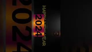 Emerging Happy New Year Project 2023 slide 2024 ? #shorts #viral #project #webproject