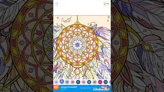 Happy Color #mandala 187
