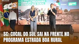 Primeiro conv&ecirc;nio do Estrada Boa Rural em SC permite obra em Cocal do Sul