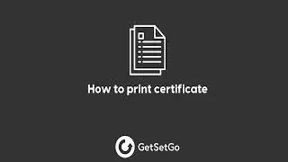 How to print my insurance certificate