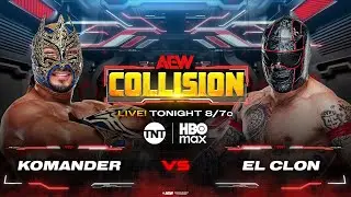 WWE 2K25 Komander Vs. El Clon - AEW Collision 1/10/26