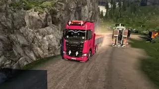 MADENDEN CIKIYORUZ YOLDA DORSEYi KAYBETİK (Euro Truck Simulator 2)