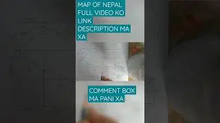 How to make Map of Nepal | Nepal ko map banau ne tarika || नेपालको नक्सा बनाउने तरिका || Imp for SEE