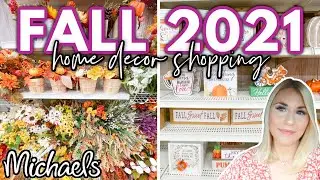 *HUGE* FALL DECOR collection at MICHAELS craft store | Fall DECORATING ideas + HALLOWEEN SNEAK PEEK