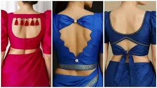 Beautiful blouse back design||neck design|| ब्लाउज का डिजाइन||