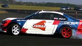 BMW E46 2jz Maksymilian Miękoś MGarage Drift DMP runda 0 Biała Podlaska