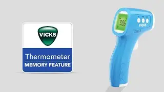 Vicks NonContact Infrared Body Thermometer VNT275 - How to Use the Memory Function