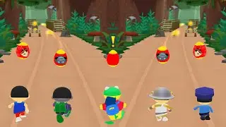 GREEN RYGLORB RYAN VS MERCU RYAN VS ALL SUPER MYSTERIOUS CHARACTERS RYAN WITH EGG SURPRISE NEW UPDAT