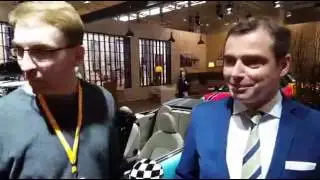 Vienna Autoshow 2017 Interviews Halle C