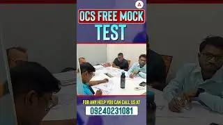 OCS FREE MOCK TEST #ytshorts #opscodiaadda247 #mocktest