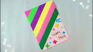 How to make beautiful Holi Card | Easy Holi Card tutorial | Holi Card making idea| Priya Singh Craft