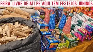 conhecendo a feira livre em iati pe olha isto meu povo tem muitos festejos juninos até forro