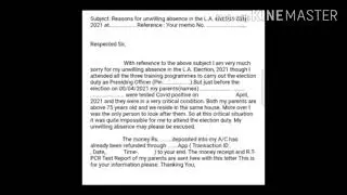 How to write the reply of a show cause  or state reason letter .