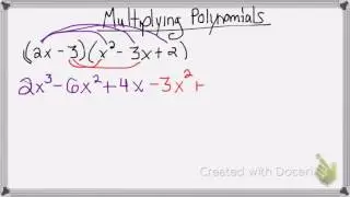 multiplying polynomials