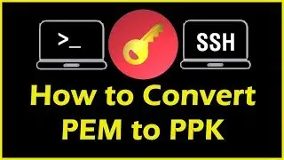Convert Pem to PPK Using Puttygen | Pem To PPK Puttygen | Pem To PPK AWS | Pem To PPK Online