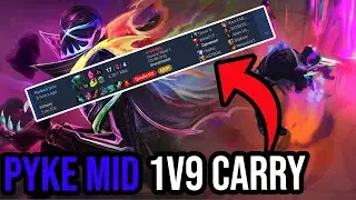 CARRYING WITH PYKE MID IN CHALLENGER