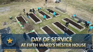 Day of Service on MLK Day at Fifth Ward's Hester House