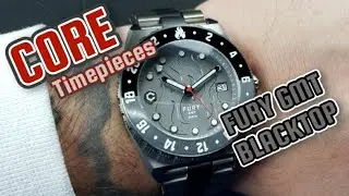 Core Timepieces - Fury GMT BLACKTOP - Seiko NH34A GMT Auto