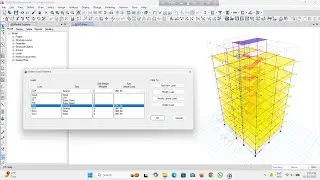Etabs for building design courses class 17 || KD Engineering Etabs Bangla Tutorial Batch 14