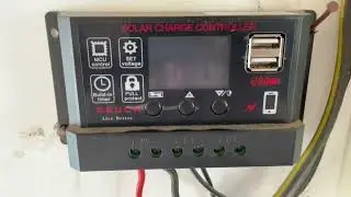 Solar Charge Controller review  || 100 AH exide tubular battery