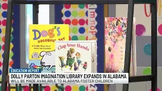 Dolly Parton's Imagination Library expands to Alabama foster children