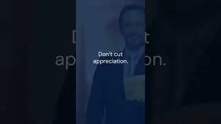 Appreciation An Investment Not Expense