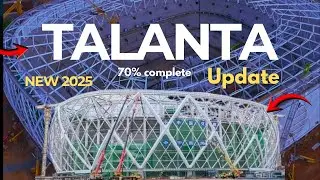 &laquo;Обновление стадиона &laquo;Таланта&raquo; к 2025 году &mdash; 70% готовности! Новая крыша, сиденья и прогресс в по...