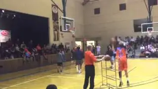 8th Grade 3-point contest winner, Tanner Brown