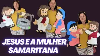 Confecção Do visual Jesus e a mulher samaritana
