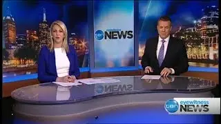 Ten Eyewitness News Melbourne - Brad McEwan's First Bulletin: Montage [4.11.13]