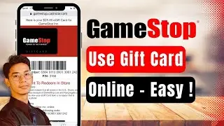 How to Use Gamestop Gift Card Online !
