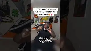 Reggie found someone who could match his freestyles #funny