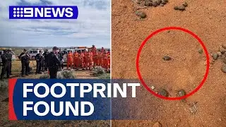 Footprint found as search for missing boy enters fifth day | 9 News Australia