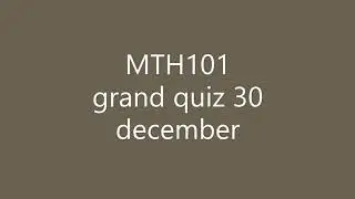 MTH101 mid term grand quiz fall 2020 solved by Helping Hands