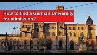 How to find University in Germany