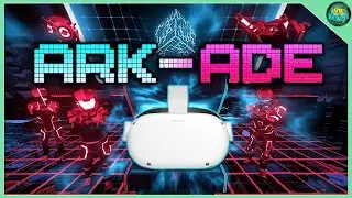 ARK-ADE &mdash; ретро-шутер от первого лица в стиле 80-х для Oculus Quest! Этот динамичный шутер от App Lab ARKADE &mdash; просто бомба!
